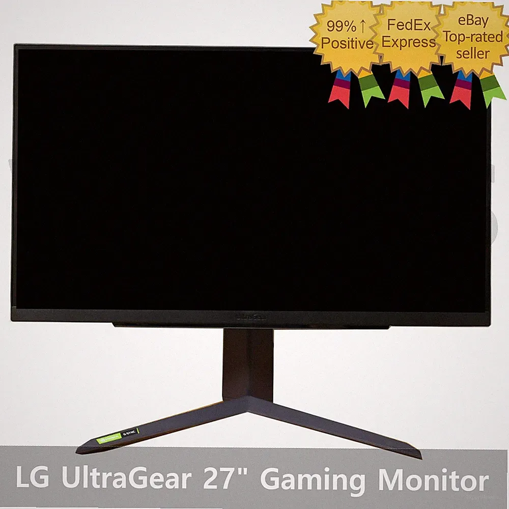 LG 27GR75Q UltraGear 27" Gaming Monitor QHD IPS 1ms 165Hz G-SYNC AMD FreeSync™
