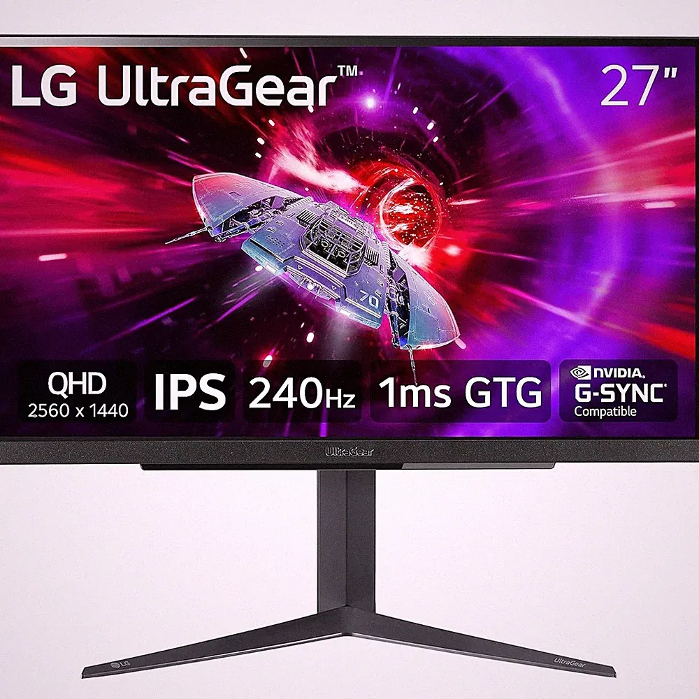 LG 27GR83Q-B 27" UltraGear QHD 1ms 240Hz Gaming Monitor