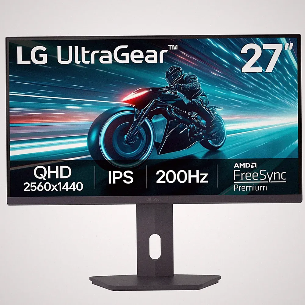 LG 27GS75Q-B 27-inch Ultragear QHD (2560x1440) Gaming Monitor