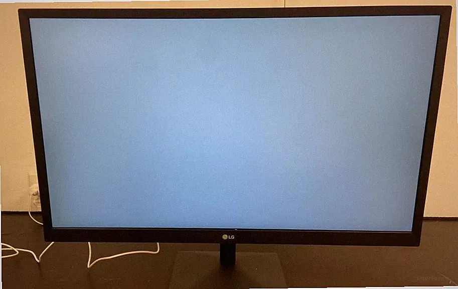 LG 27MK400H-B TN Monitor 1920 x 1080 HDMI VGA AMD FreeSync WHITE SCREEN NO IMAGE