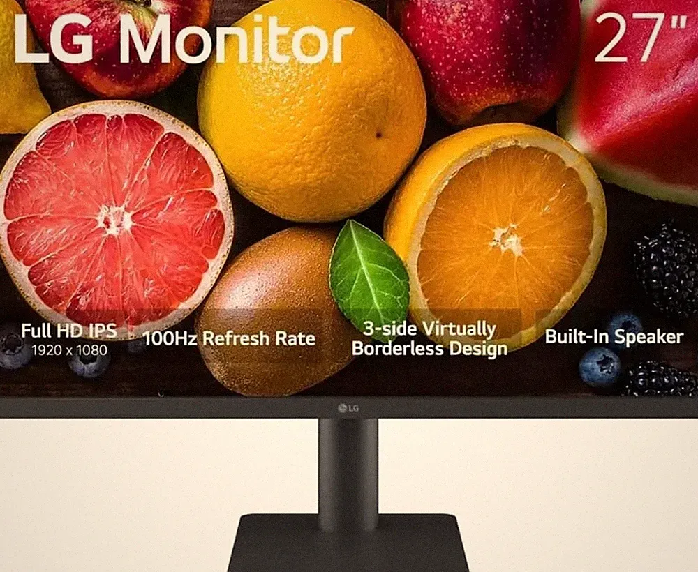LG 27MS570B-B 27" FHD 100Hz IPS Desktop Monitor Black