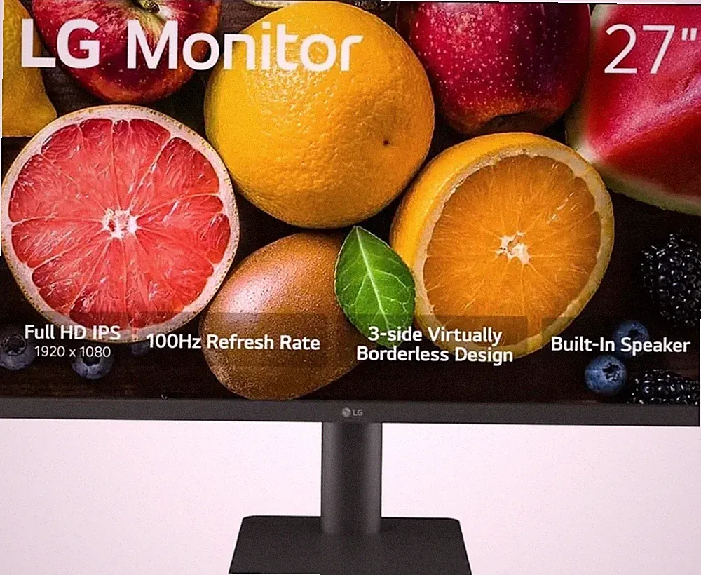 LG 27MS570B-B 27" FHD 100Hz IPS Desktop Monitor Black