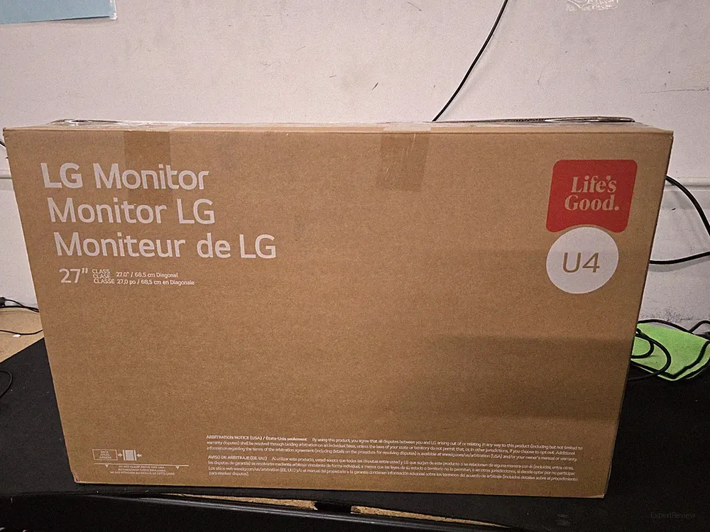 LG 27U411A-B 27-inch Full HD (1920 x 1080) IPS Computer Monitor, 120Hz