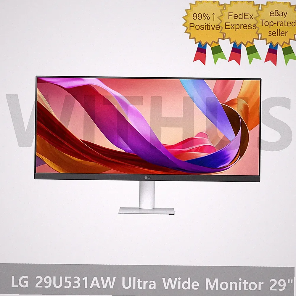 LG 29U531AW 29" UltraWide IPS WFHD Monitor USB-C HDR10 Work and Gaming Ready