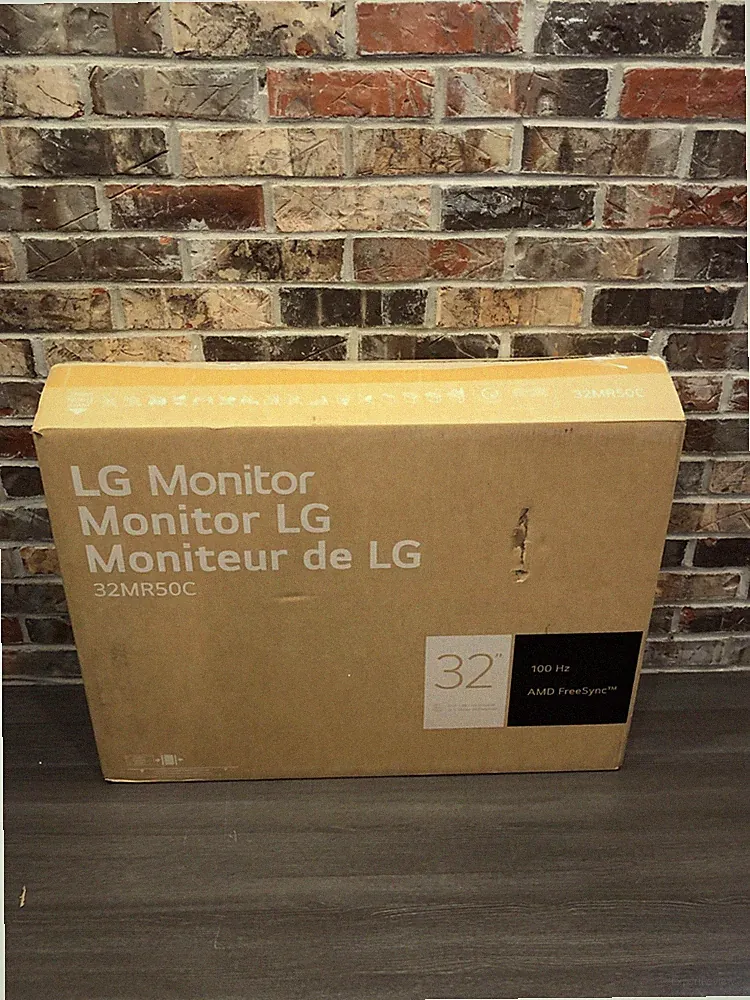 LG 32" FHD Curved 100Hz Monitor