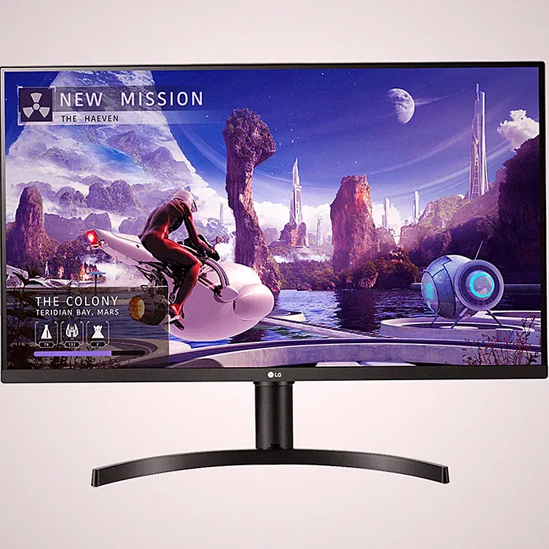 LG 32" IPS LED QHD 1440p Monitor 75hz 5ms with HDR10 & FreeSync Black 32QN55T-B