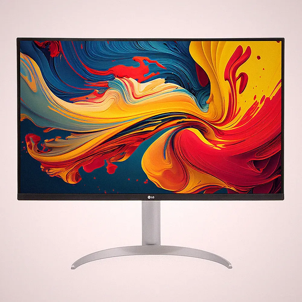 LG 32" UHD 4K Monitor HDR10 144Hz from 2.1 HDMI AMD Freesync - White 32UQ750-W