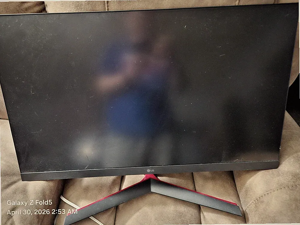 LG 32" Ultra-Gear QHD (2560 x 1440) Gaming Monitor, 165Hz, 1ms, Black 32GN600-B.
