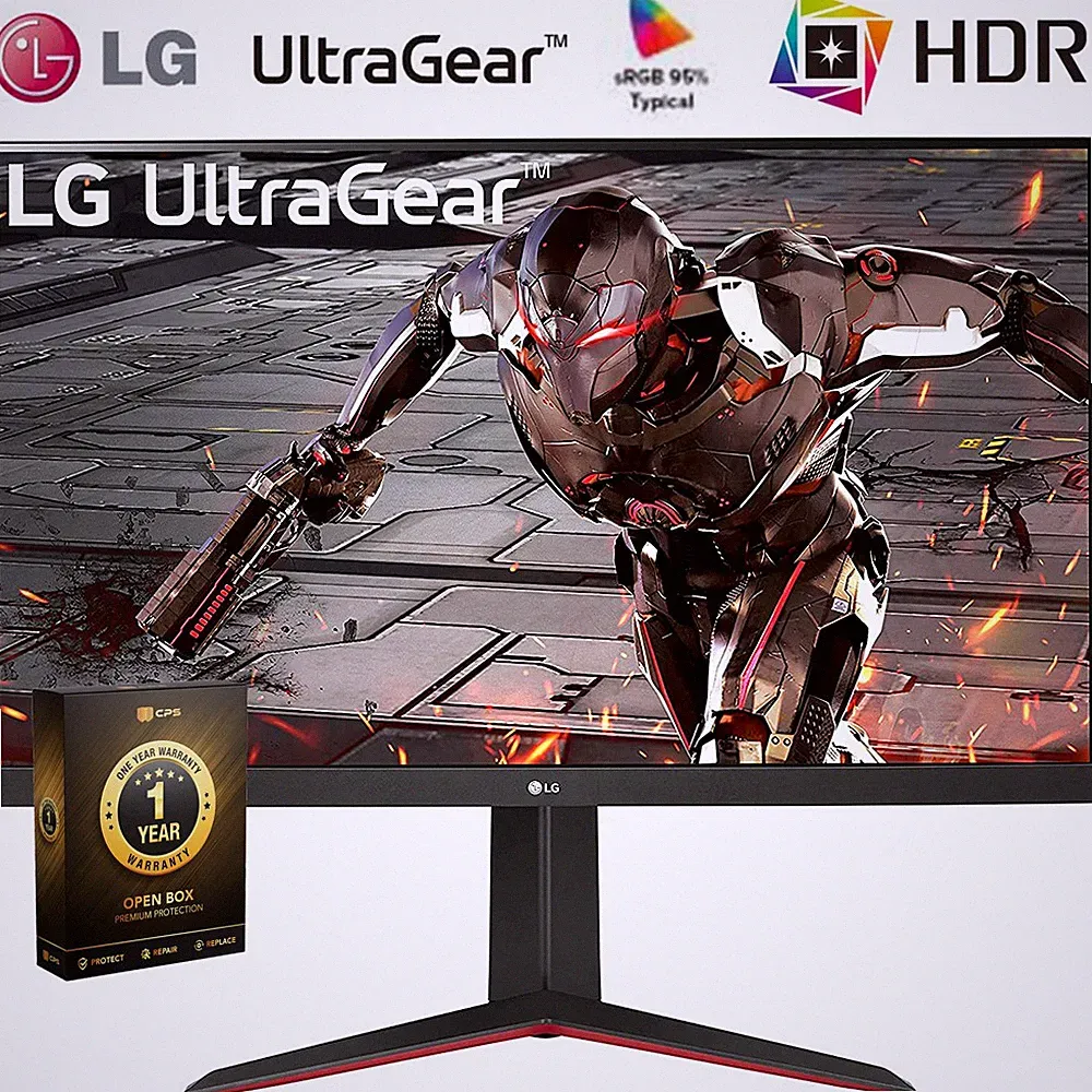 LG 32" UltraGear QHD 16:9 HDR10 Monitor FreeSync Premium with 1 Year Warranty