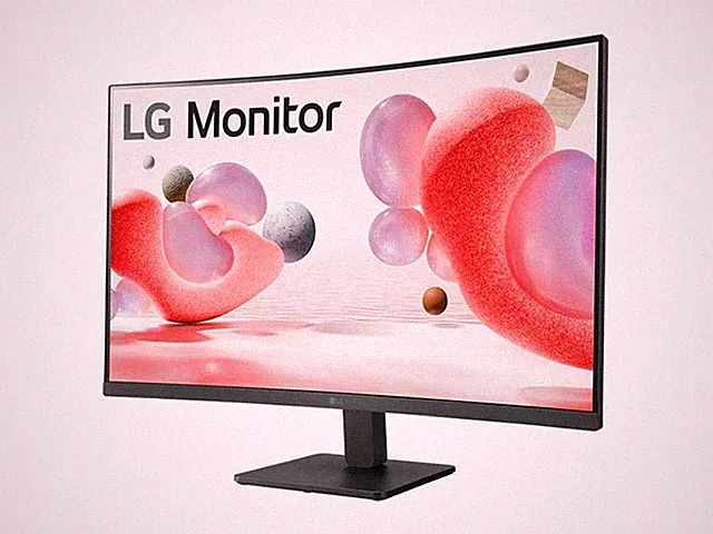 LG 32BR50C-B 32" Class Full HD Curved Screen LCD Monitor - 16:9 - Matte Black