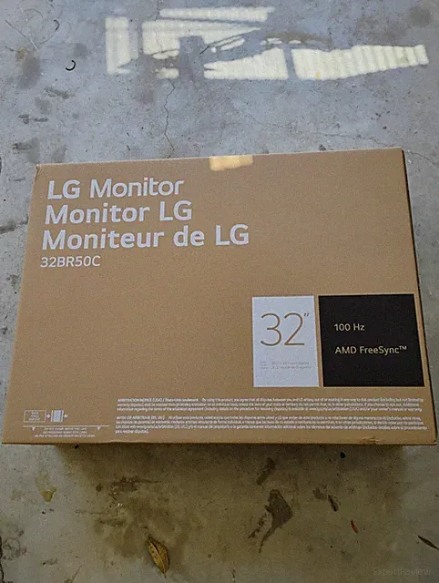 LG 32BR50C-B 32" Full HD 1920x1080 100Hz 5ms Curved LCD VA Monitor