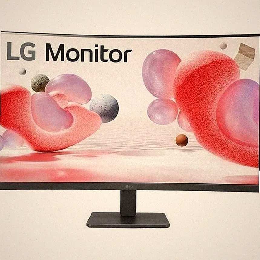 LG 32BR50C-B 32-Inch Curved Full HD 1920x1080 VA Monitor, 100Hz Refresh Rate