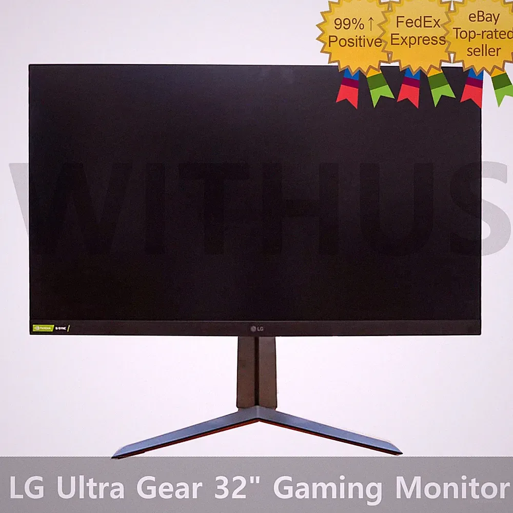 LG 32GP83B Ultra Gear 32" Gaming Monitor QHD Nano IPS 1ms 165Hz HDR w/ G-SYNC