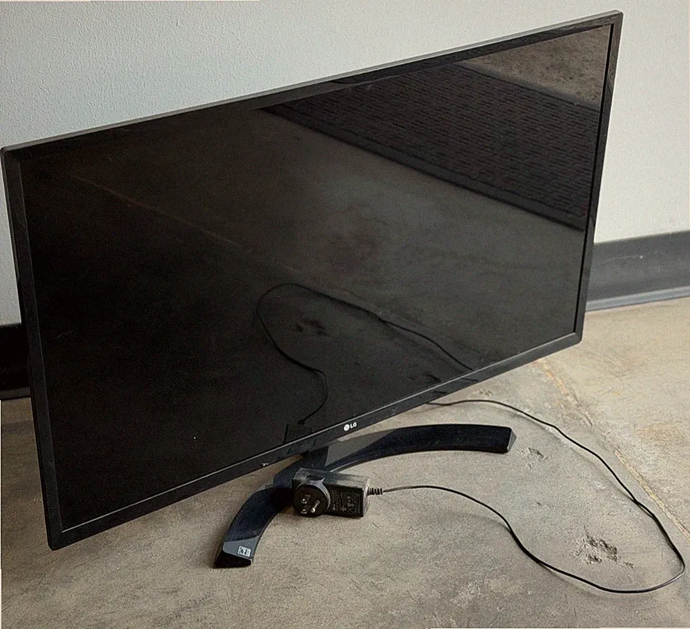 LG 32MP58HQ-P 32" Curved UltraWide IPS Monitor HDMI w/Power Adapter