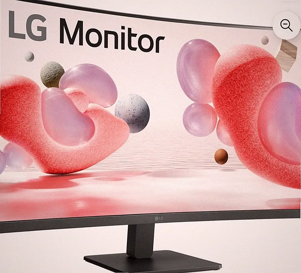LG 32MR50CS 31.5" Curved ADS Gaming Monitor 100Hz 1920x1080 Black HDMI VGA