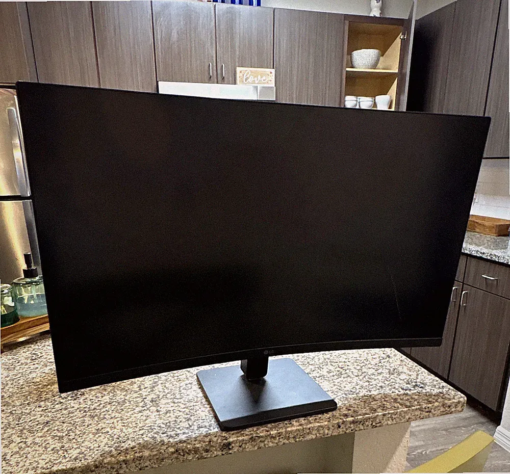 LG 32MR50CS-B 32in Curved LCD Monitor FHD 100Hz Adaptive-Sync HDMI