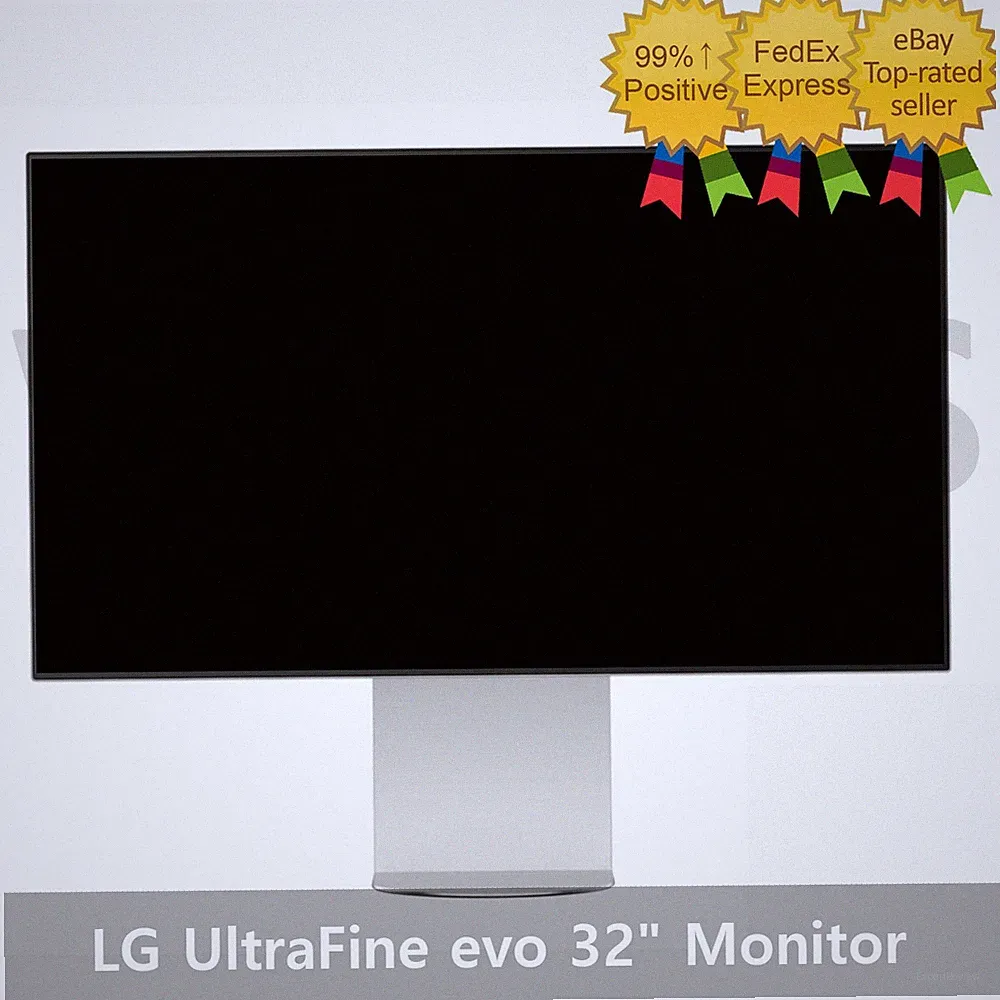 LG 32U990AS UltraFine evo 32" 6K Nano IPS Black Monitor with Thunderbolt™ 5=