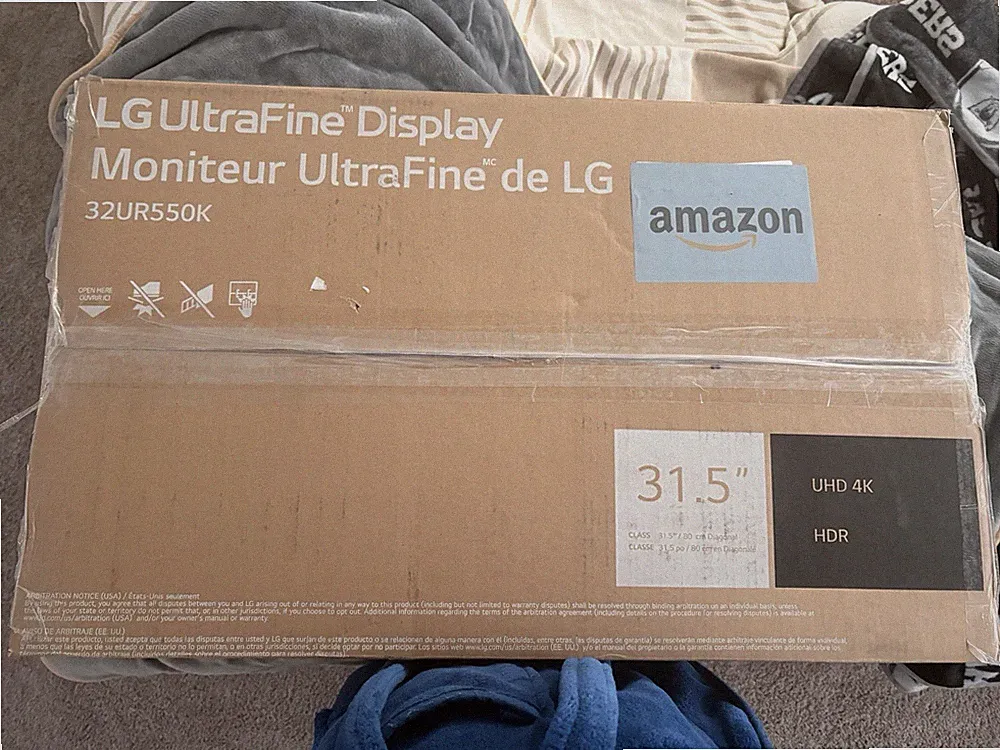 LG 32UR500K-B Ultrafine 32-inch 4K UHD (3840x2160) Computer Monitor HDR10