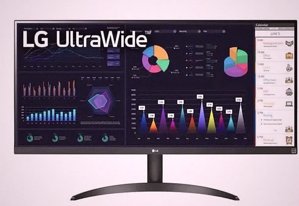 LG 34 Ultra Wide Full HD (2560 x 1080) IPS Monitor 34WQ500-B