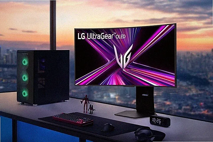 LG 34 UltraGear WQHD OLED Curved Gaming Monitor | 240Hz; 0.03ms (GtG) | Open Box