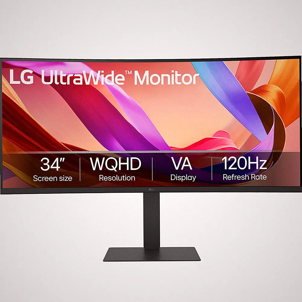 LG 34" WQHD 120Hz Curved Ultrawide Monitor