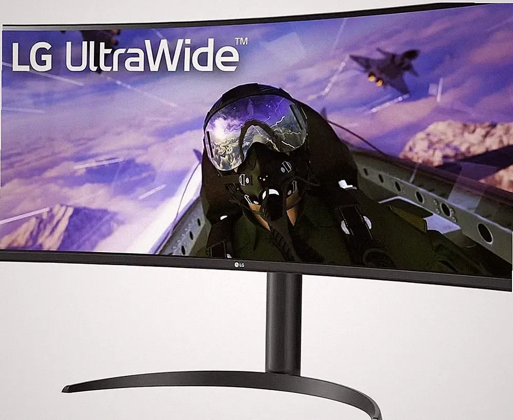 LG 34BP65C-B 34" Class UWQHD Curved Screen LED Monitor, Black