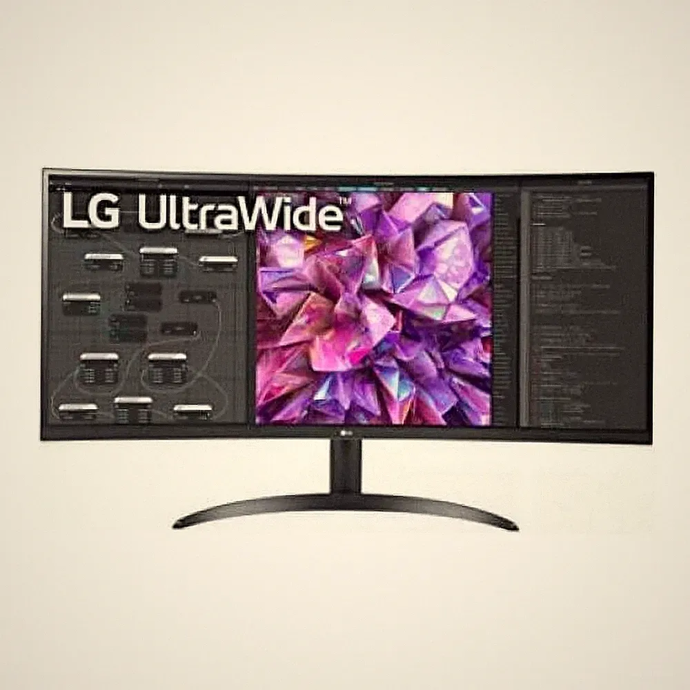 LG 34BQ60QC-B 21:9 Curved UltraWide QHD IPS Monitor