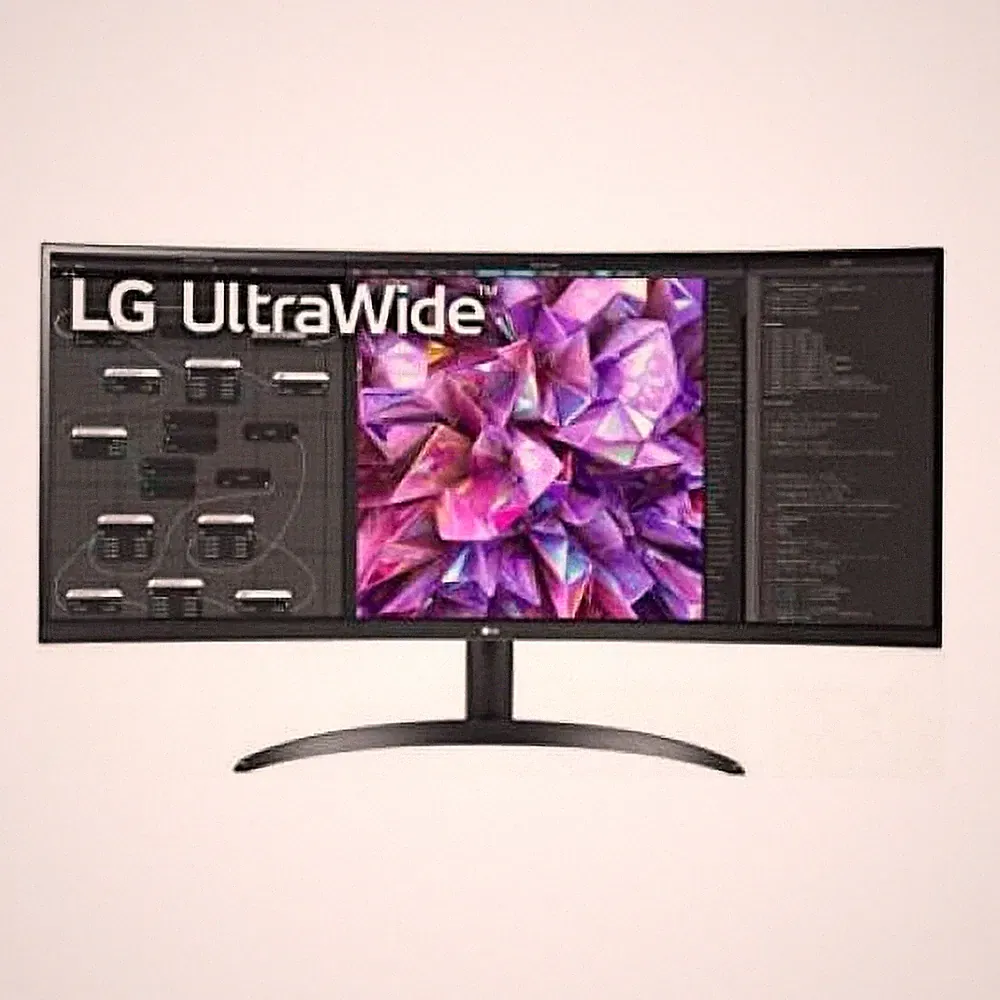 LG 34BQ60QC-B 21:9 Curved UltraWide QHD IPS Monitor