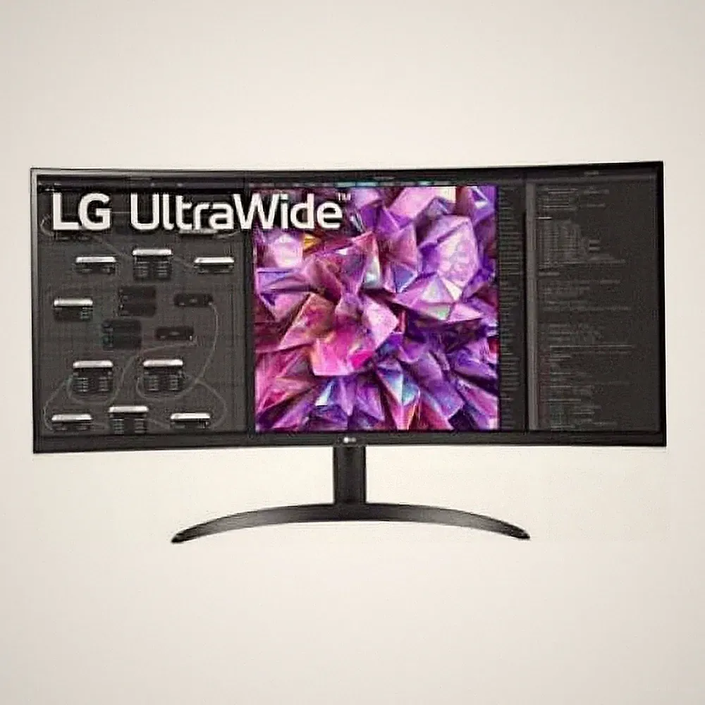 LG 34BQ60QC-B 21:9 Curved UltraWide QHD IPS Monitor