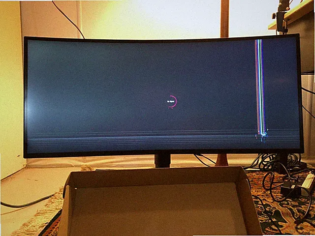 LG 34GK950G-B UltraGear 34" Curved G-Sync IPS Gaming Monitor - Black