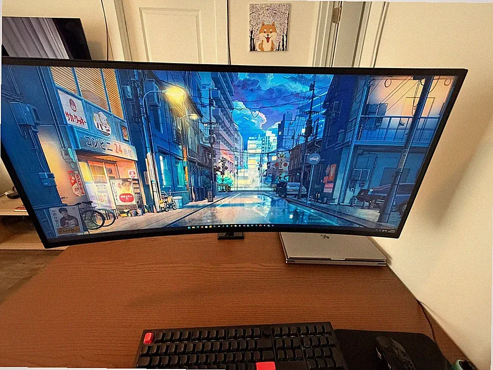 LG 34GK950G-B UltraGear 34" Curved G-Sync IPS Gaming Monitor - With Box