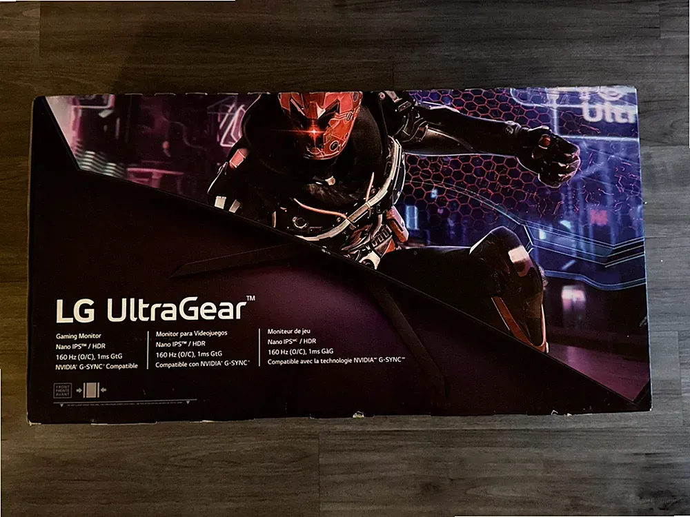 LG 34GN850-B Ultragear 34" QHD IPS 3440x1440 21:9 Curved 160Hz Gaming Monitor