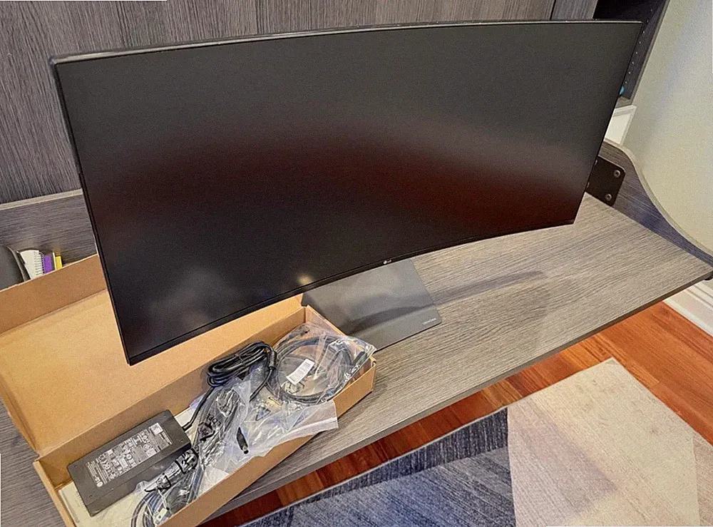 LG 34GN850-B Ultragear 34" QHD IPS 3440x1440 21:9 Curved 160Hz Gaming Monitor