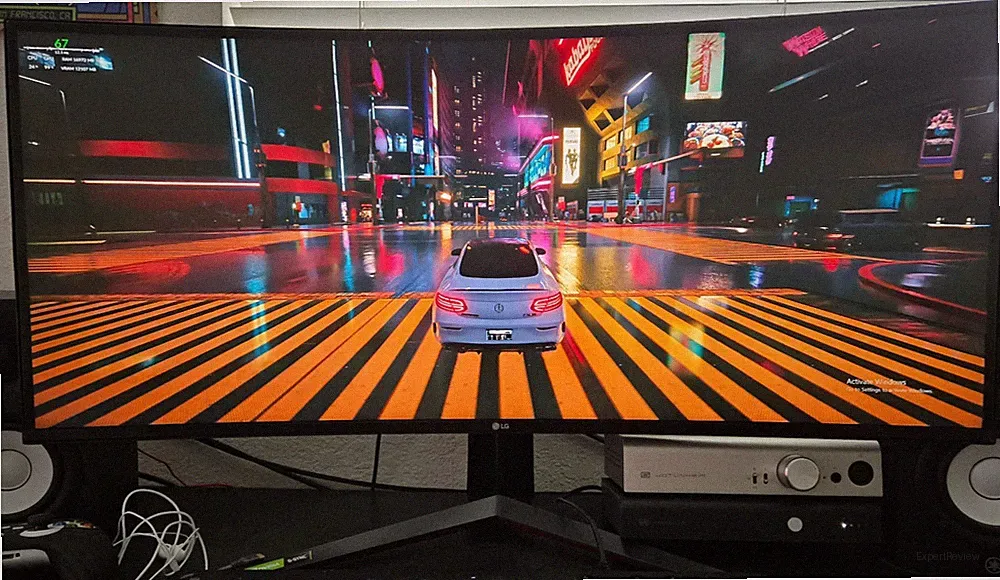 LG 34GP83A-B 34 Inch Ultrawide, 1ms Nano IPS Monitor with 144Hz and G-Sync
