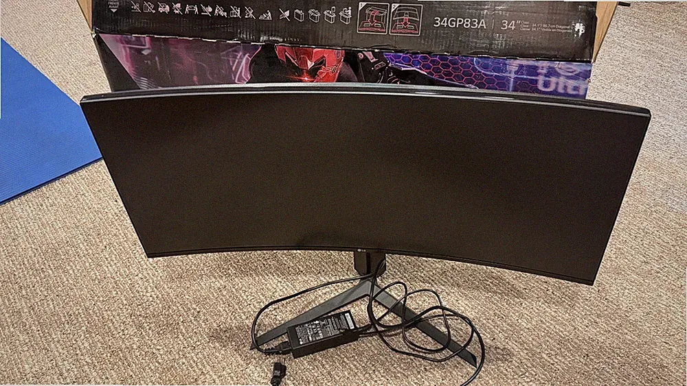 LG 34GP83A-B 34" Ultrawide Curved IPS 1440p 1ms 144Hz G-SYNC