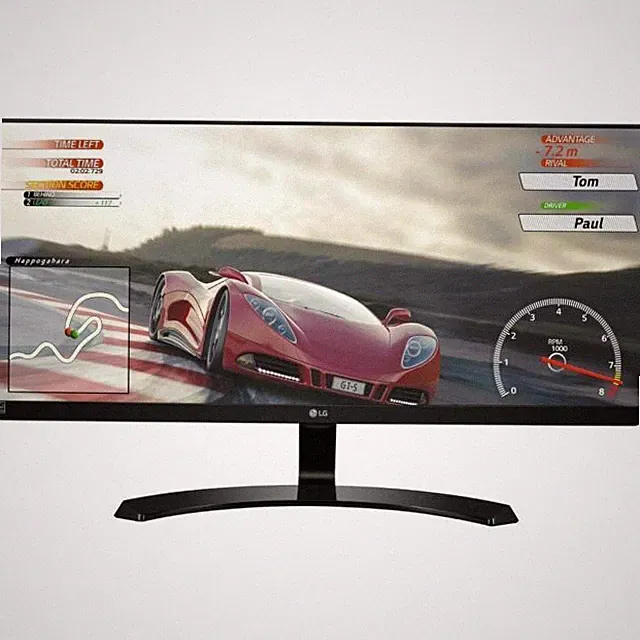 LG 34UM60P 34" UltraWide IPS FreeSync LED Monitor - Black New Open Box