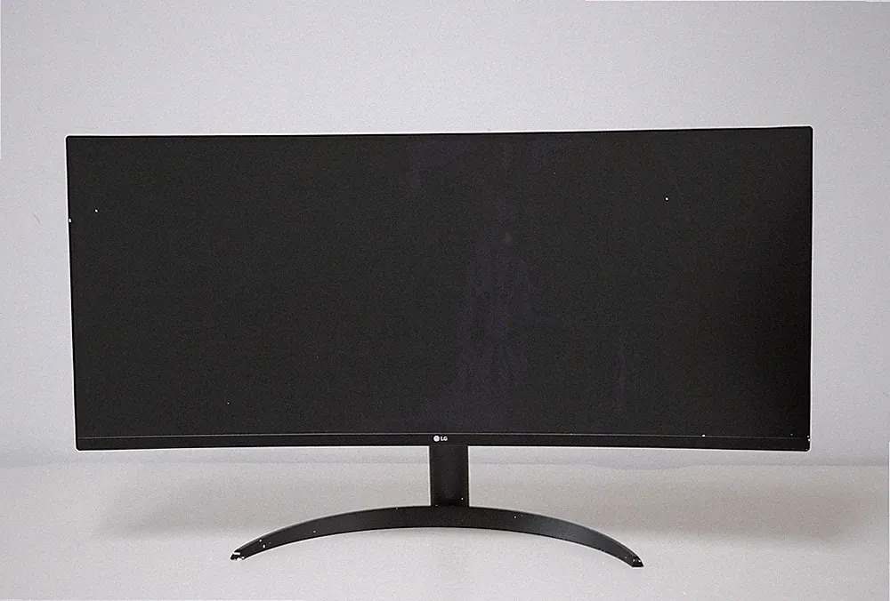 LG 34WP60C-B 34" Curved UltraWide QHD Gaming Monitor BROKEN