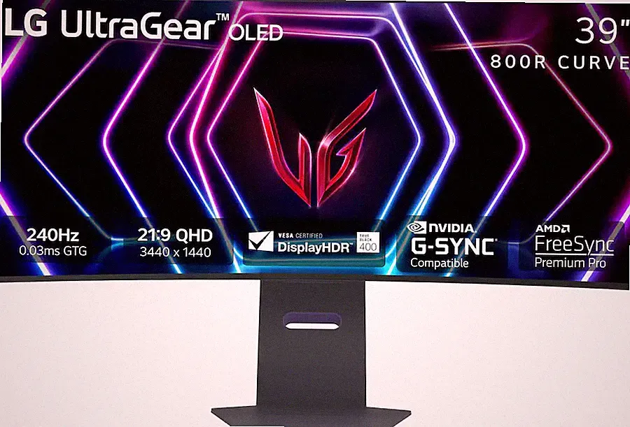 LG 39 inch UltraGear OLED G-Sync Compatible 800R Curved Gaming Monitor in Box VG