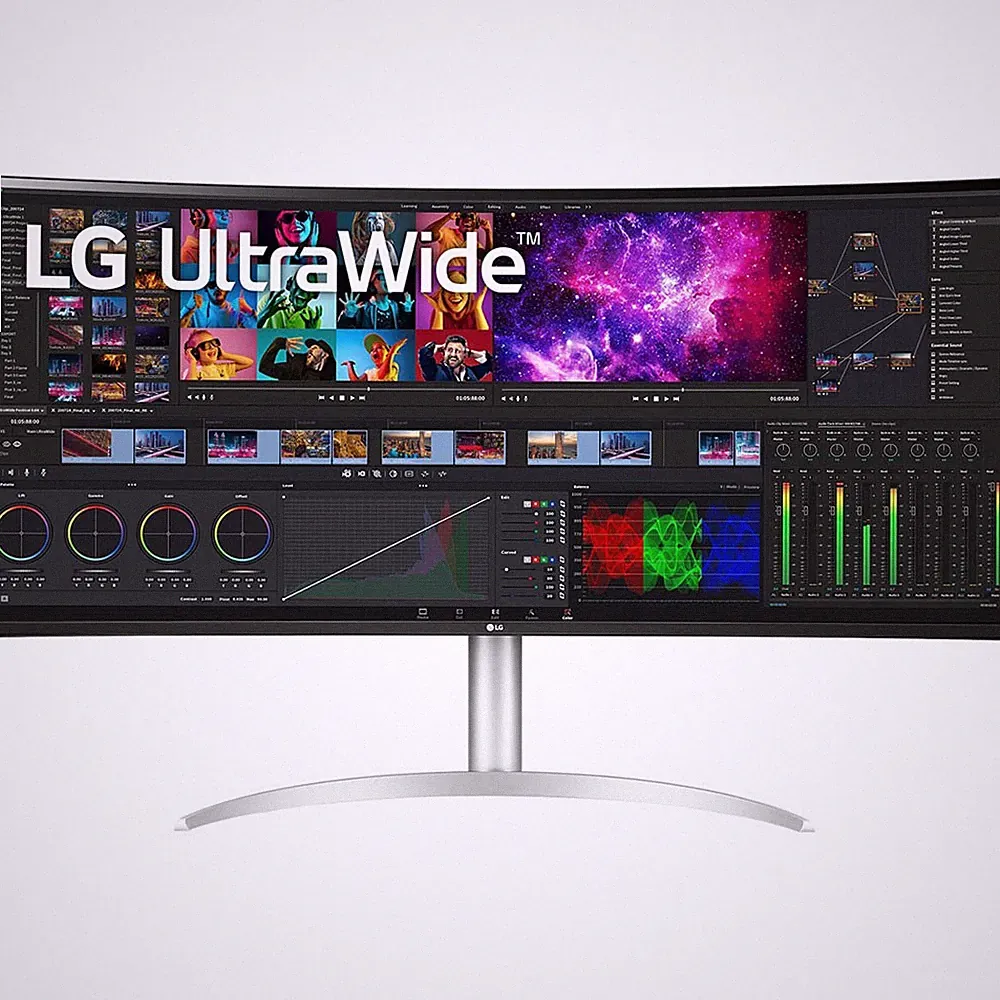 LG 40" Curved UltraWide 5K2K Nano IPS Monitor with Thunderbolt 4 - (40WP95C-W)