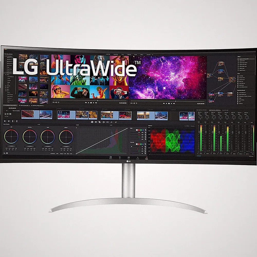 LG 40" Curved UltraWide 5K2K Nano IPS Monitor with Thunderbolt 4 - (40WP95C-W)