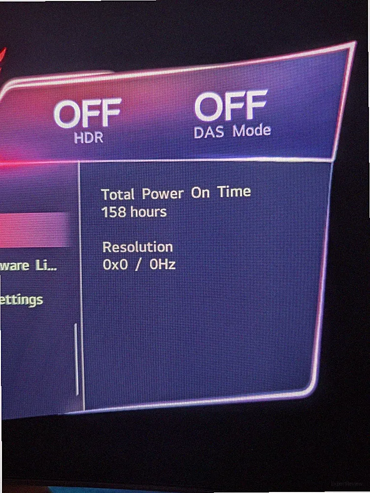 LG 45 inch UltraGear 1440p 240 Hz OLED Curved Monitor - Open Box Low Hrs!