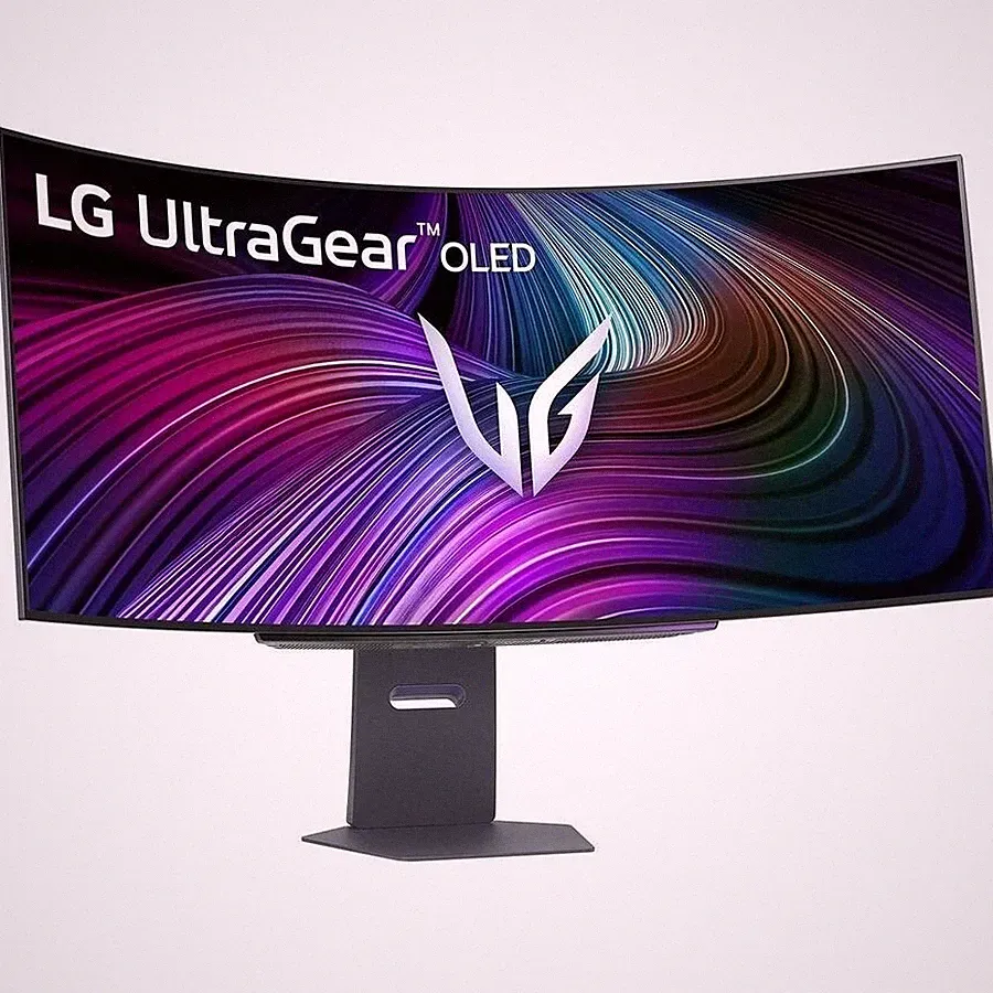 LG 45" UltraGear OLED WQHD 240Hz 0.03ms G-Sync Curved Gaming Monitor- 45GX90SA-B