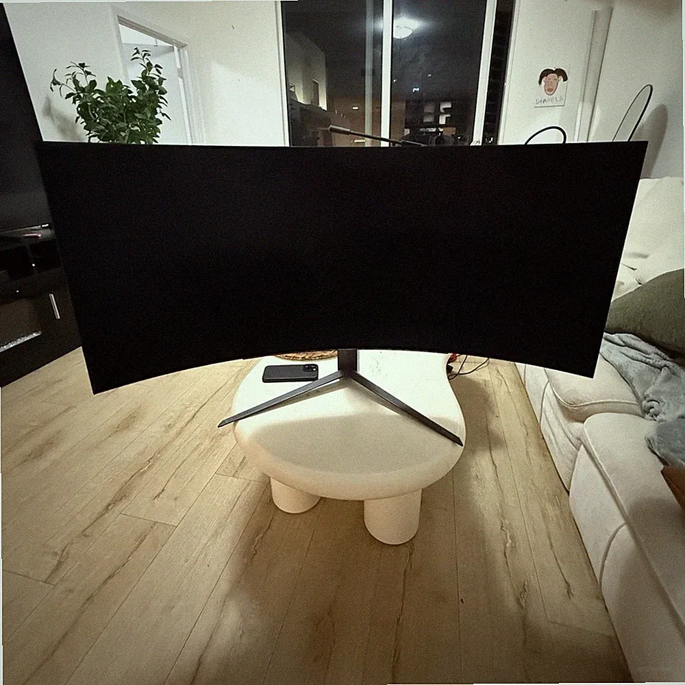 LG 45GR95QE UltraGear 45" Curved Monitor 21:9 HDMI USB DTS Headphone:X Black