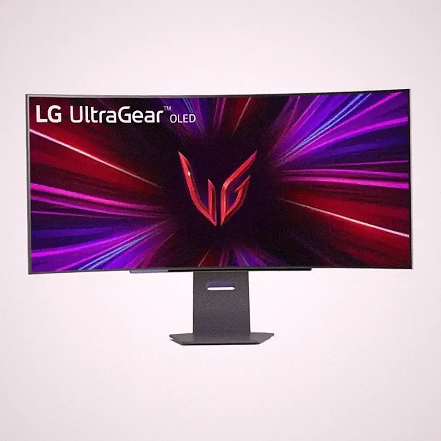 LG - 45GS95QE Ultragear OLED Curved Gaming Monitor 45-Inch WQHD 800R 240Hz