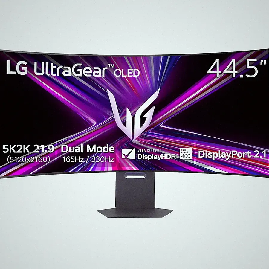 LG 45GX950A-B 45in Ultragear 5K2K OLED Curved Gaming Monitor 165-330Hz + Extra