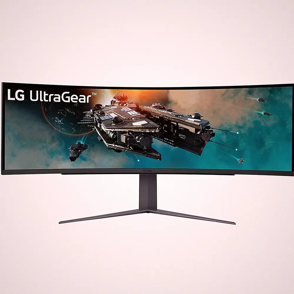 LG 49GR85DC-B UltraGear 49" 32:9 UltraWide Dual QHD 240Hz Curved VA LCD HDR Gami