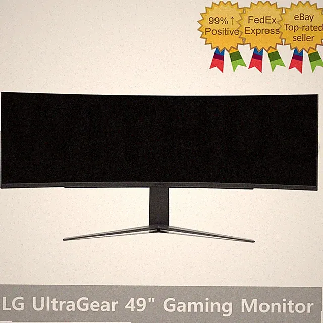 LG 49GR85DC Ultra Gear 49" Curved Gaming Monitor - Tracking