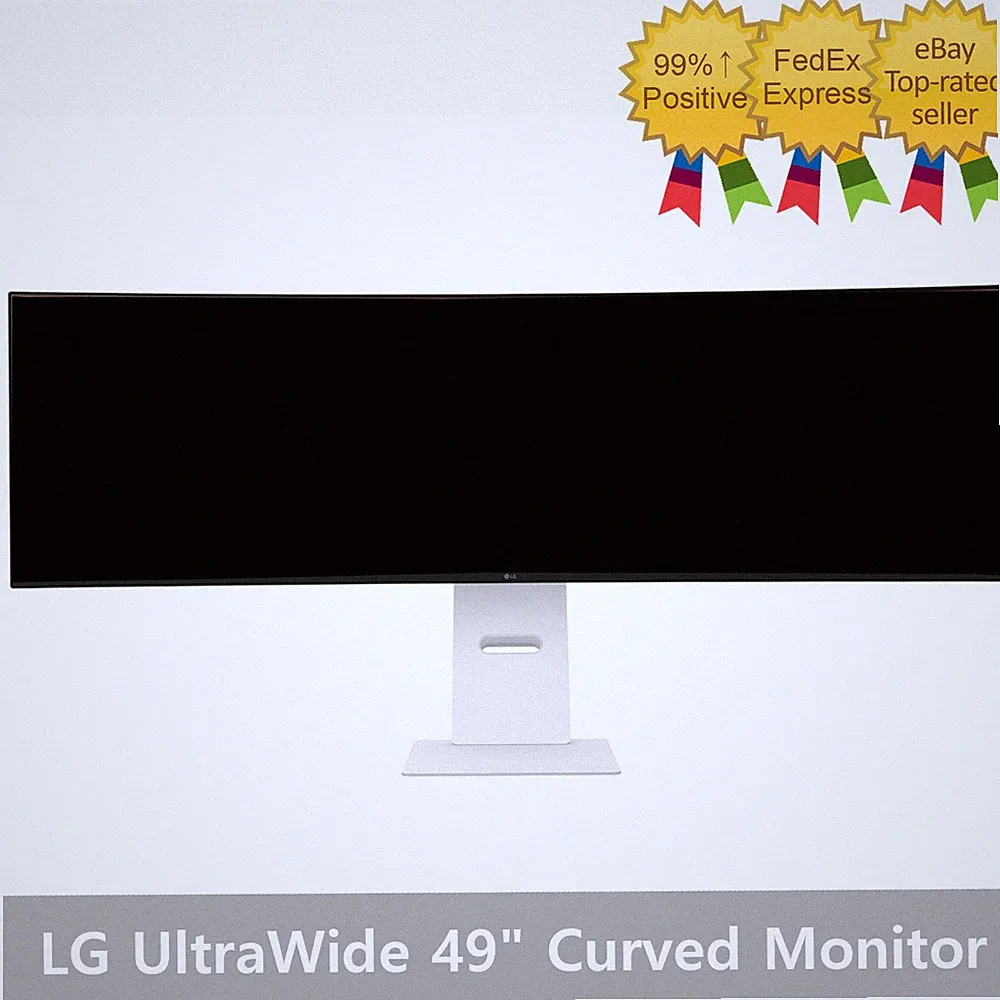 LG 49U950AW UltraWide 49" Curved Monitor Dual QHD Nano IPS 144Hz - Tracking