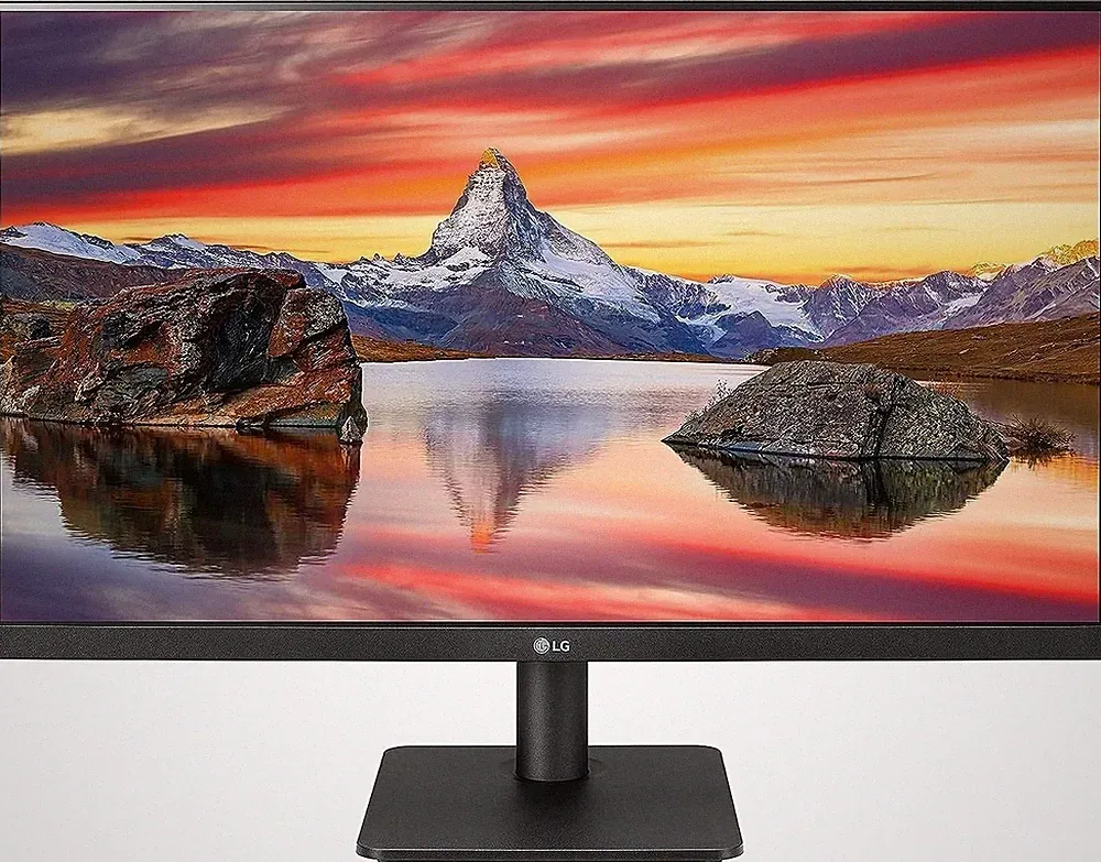 LG FHD (1920 x 1080) 24 Inch Computer Monitor, IPS, AMD FreeSync, Black
