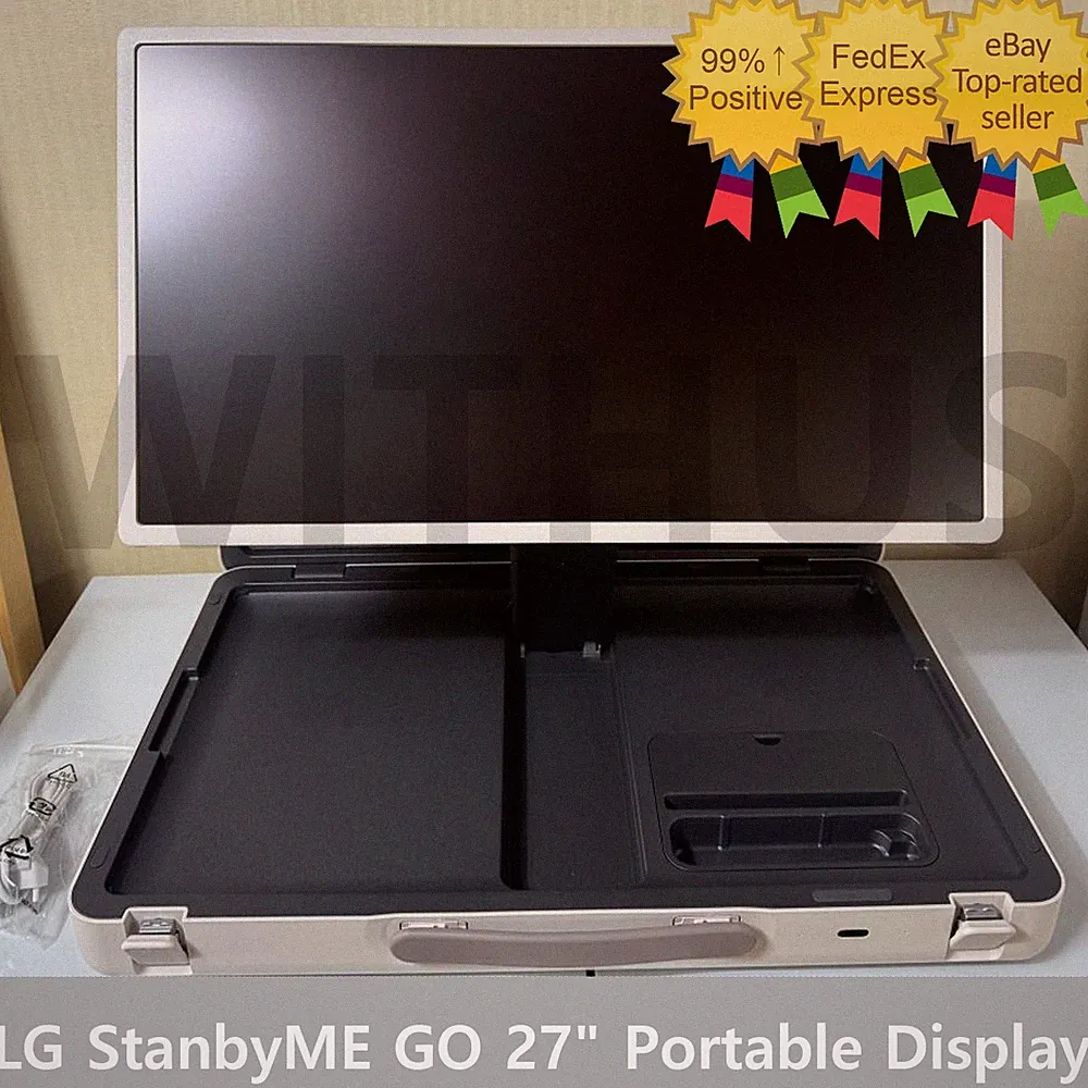 LG StanbyME GO 27 inch Portable Wireless Touch Screen FHD Display 27LX5QKNA New=